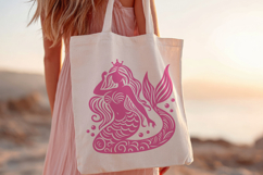 Mermaid Princess SVG Cut File| Beautiful Silhouette PNG. Product Image 2