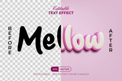 Mellow Text Effect Pink Style Product Image 2