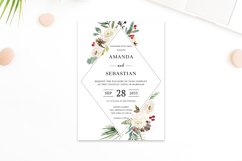 Botanical Greenery Wedding Invitation Product Image 3