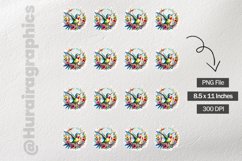 Humming Bird|Printable Animal Sticker Product Image 3
