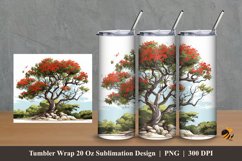 Scenic Splendor Tumbler Wrap Sublimation Design 2 Product Image 1