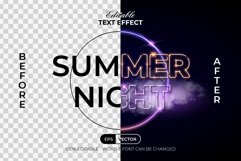 Summer Text Effect Neon Style Product Image 2