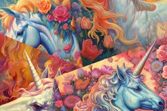 Tonalist Unicorn Amidst Blossom Dream Product Image 2