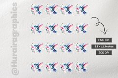 Humming Bird|Printable Animal Sticker Product Image 3