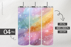 Pastel Rainbow Digital Paper - 04 Variations Product Image 2