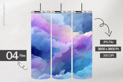 Watercolor Digital Papers - 04 Variations Product Image 2