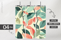 Leaves Digital Papers - 04 Variations Product Image 2