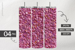 Pink Glitter Digital Papers - Holographic Glitter 4 Jpg Product Image 2