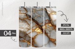 Gold Marble Digital Papers - Marble Background 4 Jpg Product Image 2