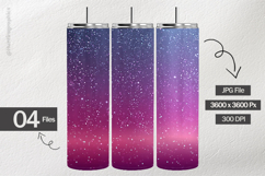 Pink Purple Galaxy Digital Papers - 04 Variations Product Image 2