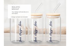 16oz Glass Can Mockup Product Image 2