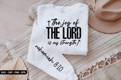 The Joy Of The Lord Is - Christian Sleeve T-Shirt Design Product Image 1