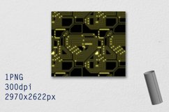 Tumbler Straight 20 OZ Sublimation Hi-Tech Wrap Design Product Image 3