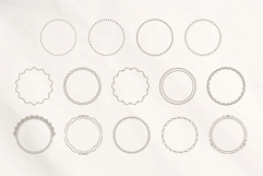 Hand Drawn Circle Frames Product Image 6