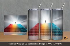 Go Success Tumbler Wrap Sublimation Design 2 Product Image 1
