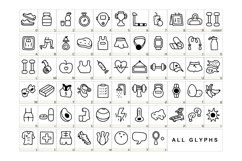 Gym Fitness Dingbat Product Image 3