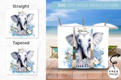 Elephant 3D Tumbler Wrap Bundle | 3D Animal Sublimation Wrap Product Image 2