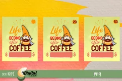 Money Card PNG Designs Coffee. Money Holder Printable Product Image 2