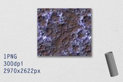 Tumbler Straight 20 OZ Sublimation Moon Surface Wrap Design Product Image 2