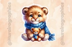 Lion|Printable Animal Sticker Product Image 2