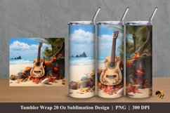 Okulele Tumbler Wrap Sublimation Design 2 Product Image 1