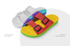 Slide Sandals Mockup Set Product Image 2