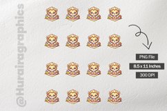 Lion|Printable Animal Sticker Product Image 3
