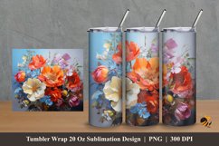 Best Beautiful Tumbler Wrap Sublimation Design 2 Product Image 1