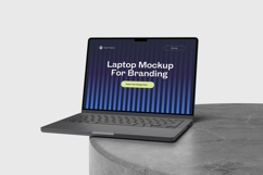 Realistic Laptop Mockup Product Image 3