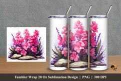 Luxurious Shape Tumbler Wrap Sublimation Design 2 Product Image 1