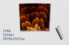 Tumbler Tapered 20 OZ Sublimation Flower Wrap Design Product Image 3