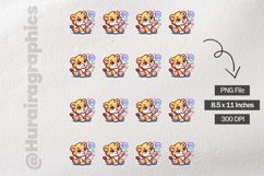 Lion|Printable Animal Sticker Product Image 3