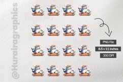 Whale|Printable Animal Sticker Product Image 3