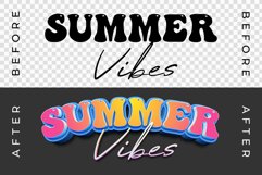 Summer Text Effect Style Product Image 2