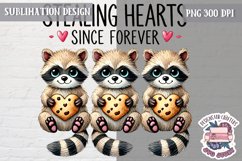 Valentine Love Animals Cute Quote Sublimation Design PNG Product Image 1