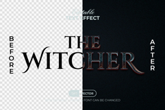 The Witcher Text Effect Product Image 2