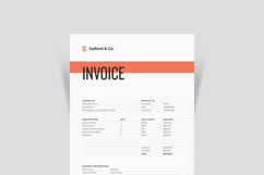 Minimal Invoice Template | Canva Product Image 2