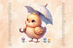 Hen|Printable Animal Sticker Product Image 2