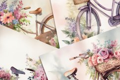 Vintage Floral Bicycle Product Image 2