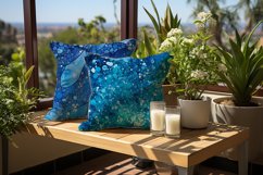 Abstract Blue Digital Papers Bundle Product Image 2