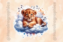 Lion|Printable Animal Sticker Product Image 2