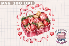 Strawberry berries PNG Sublimation Picnic Summer Product Image 1