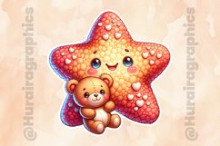Star Fish|Printable Animal Sticker Product Image 2