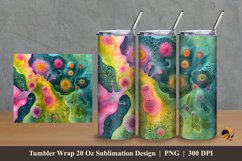Lovely Cells Color Tumbler Wrap Sublimation Design 2 Product Image 1