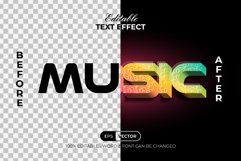 Music Text Effect Glistering Style Product Image 2