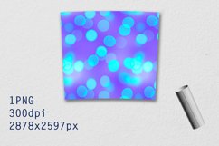 Tumbler Tapered 20 OZ Sublimation Bokeh Wrap Design Product Image 3