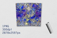 Tumbler Tapered 20 OZ Sublimation Stained-glass Wrap Design Product Image 2