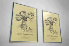 Fox Tree Illustrated Indie Band Flyer Product Image 2