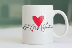 Valentine's Day | Be My Valentine PNG SVG Sublimation Product Image 3