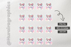 Alpaca|Printable Animal Sticker Product Image 3